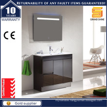 New Design Customized Black Painting Bathroom Vanity Unit